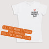 My First Mothers Day Together - Baby Gift Set - Baby Bodysuit Gift Set