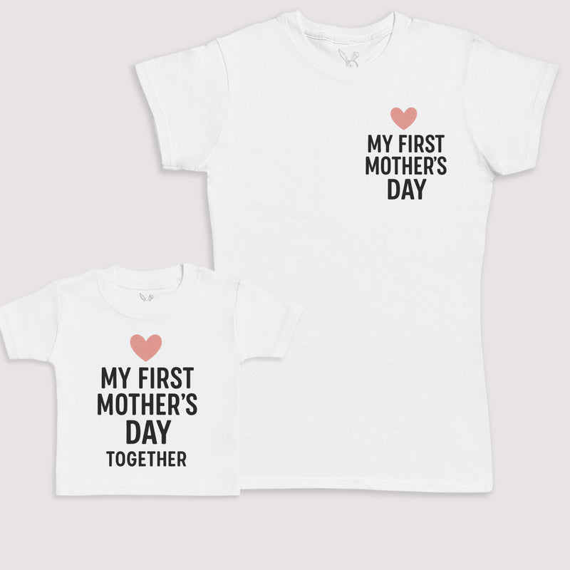 My First Mothers Day Together - Baby Gift Set - Baby Bodysuit Gift Set