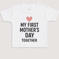 My First Mothers Day Together - Baby Gift Set - Baby Bodysuit Gift Set