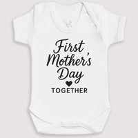 First Mothers Day Together - Baby Gift Set - Baby Bodysuit Gift Set