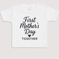 First Mothers Day Together - Baby Gift Set - Baby Bodysuit Gift Set