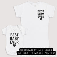 Best Baby Ever - Baby Gift Set - Baby Bodysuit Gift Set
