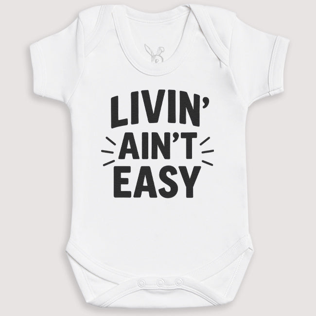 Livin' Ain't East - Baby Gift Set - Baby Bodysuit Gift Set