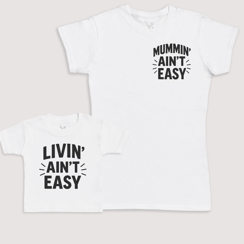 Livin' Ain't East - Baby Gift Set - Baby Bodysuit Gift Set