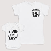 Livin' Ain't East - Baby Gift Set - Baby Bodysuit Gift Set