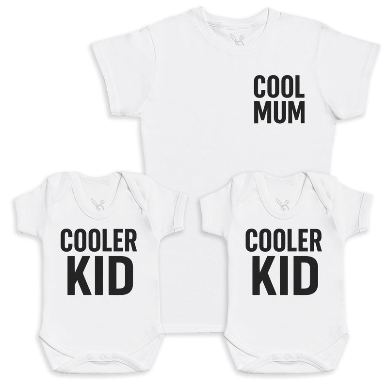 Cooler Kid - Baby Gift Set - Baby Bodysuit Gift Set