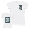 AFK Always Feeding Kid - Baby Gift Set - Baby Bodysuit Gift Set