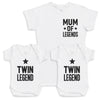 Twin Legend - Baby Gift Set - Baby Bodysuit Gift Set