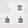 Twin Legend - Baby Gift Set - Baby Bodysuit Gift Set