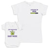 Just Unlocked Baby Mode - Baby Gift Set - Baby Bodysuit Gift Set