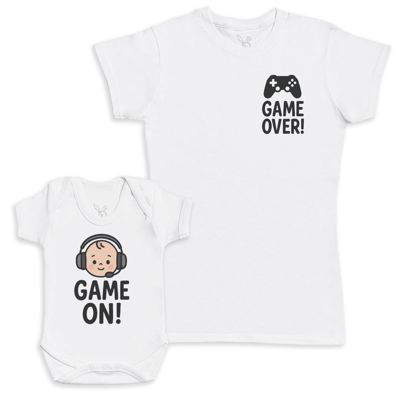 Game On - Baby Gift Set - Baby Bodysuit Gift Set
