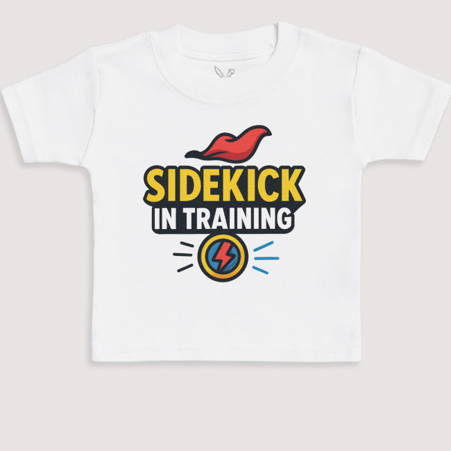 Sidekick In Training - Baby Gift Set - Baby Bodysuit Gift Set