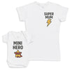 Mini Hero - Baby Gift Set - Baby Bodysuit Gift Set
