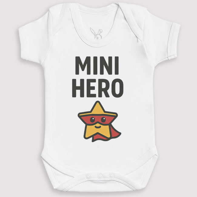 Mini Hero - Baby Gift Set - Baby Bodysuit Gift Set