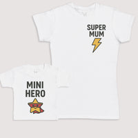 Mini Hero - Baby Gift Set - Baby Bodysuit Gift Set