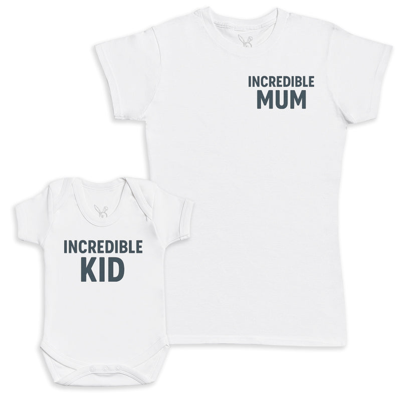 Incredible Kid - Baby Gift Set - Baby Bodysuit Gift Set