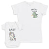Baby Unicorn - Baby Gift Set - Baby Bodysuit Gift Set