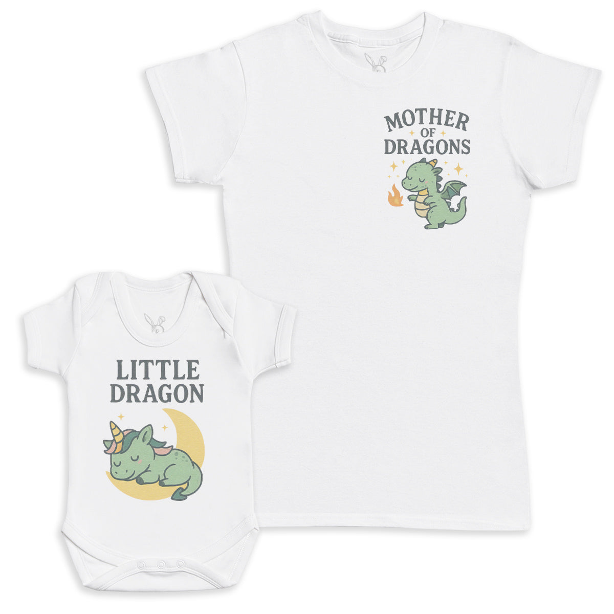 Little Dragon - Baby Gift Set - Baby Bodysuit Gift Set