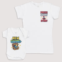 New Game - Baby Gift Set - Baby Bodysuit Gift Set