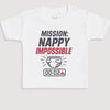 Mission Nappy Impossible - Baby Gift Set - Baby Bodysuit Gift Set