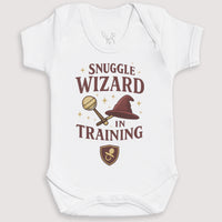Snuggle Wizard In Training - Baby Gift Set - Baby Bodysuit Gift Set
