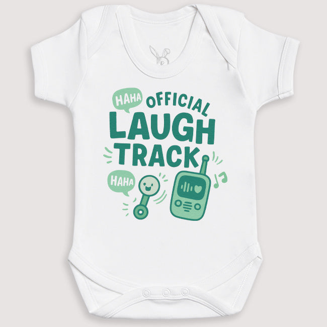 Official Laugh Track - Baby Gift Set - Baby Bodysuit Gift Set