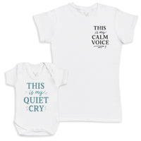 This Is My Quiet Cry - Baby Gift Set - Baby Bodysuit Gift Set