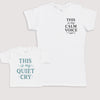 This Is My Quiet Cry - Baby Gift Set - Baby Bodysuit Gift Set