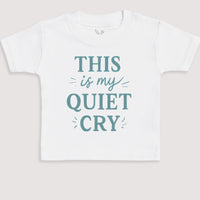 This Is My Quiet Cry - Baby Gift Set - Baby Bodysuit Gift Set
