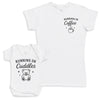 Running On Cuddles - Baby Gift Set - Baby Bodysuit Gift Set