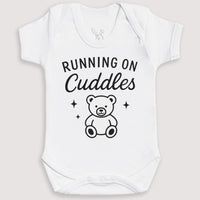 Running On Cuddles - Baby Gift Set - Baby Bodysuit Gift Set