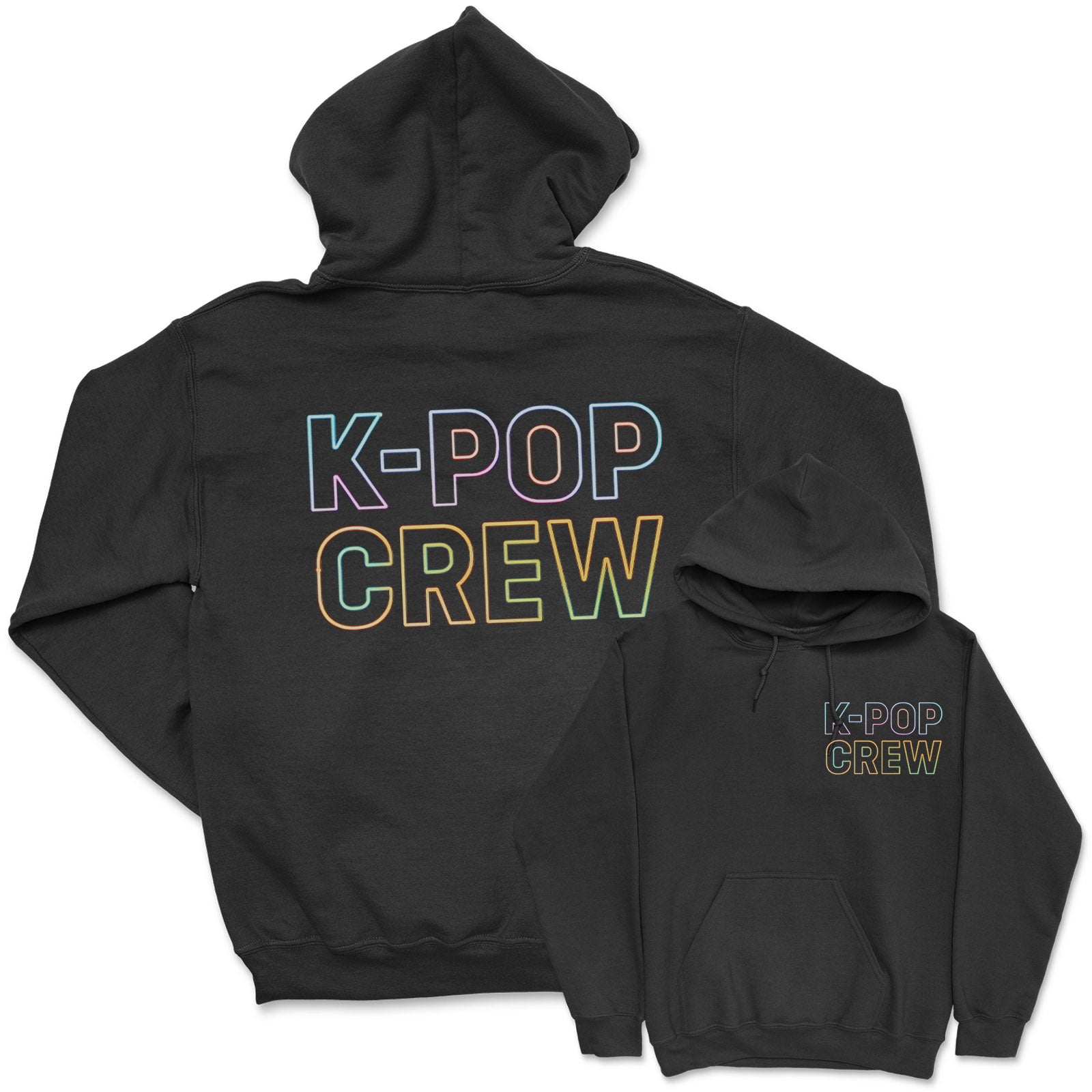 K-Pop Crew - K-Pop Graphic Printed Hoodie