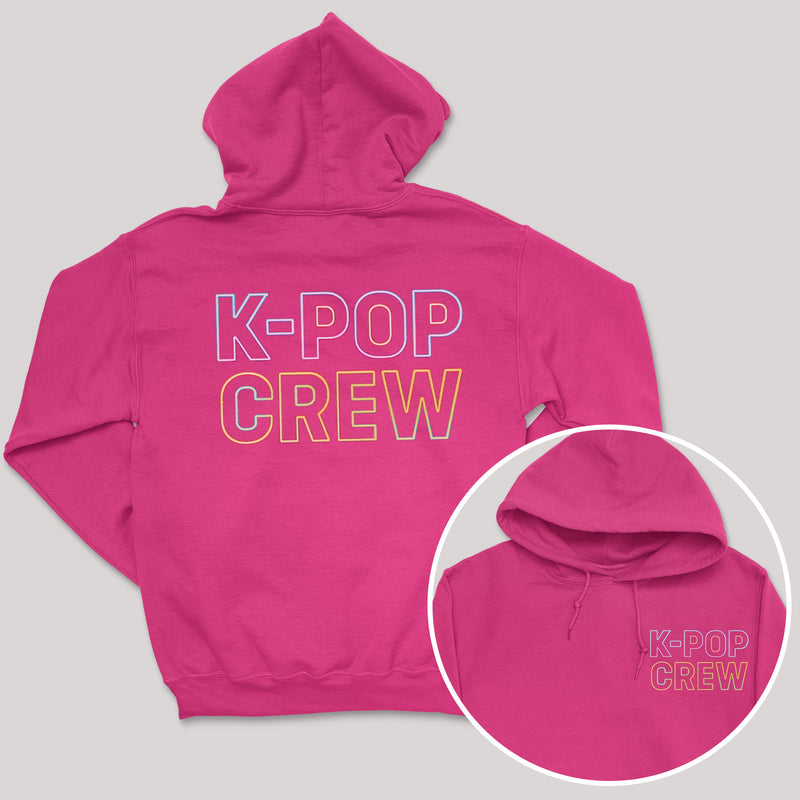 K-Pop Crew - K-Pop Graphic Printed Hoodie