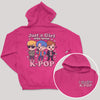 Just A Girl Who Loves K-Pop - K-Pop Graphic Printed Hoodie