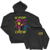 K-Pop Crew Neon Dreams - K-Pop Graphic Printed Hoodie