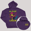 K-Pop Crew Neon Dreams - K-Pop Graphic Printed Hoodie