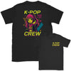 K-Pop Crew Neon Dreams - K-Pop Graphic Printed T-Shirt