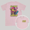 K-Pop Crew Neon Dreams - K-Pop Graphic Printed T-Shirt