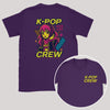 K-Pop Crew Neon Dreams - K-Pop Graphic Printed T-Shirt