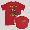 K-Pop Crew Neon Dreams - K-Pop Graphic Printed T-Shirt