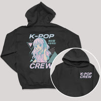 K-Pop Crew Pastel Pop - K-Pop Graphic Printed Hoodie
