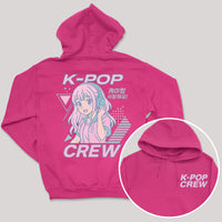 K-Pop Crew Pastel Pop - K-Pop Graphic Printed Hoodie