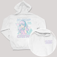 K-Pop Crew Pastel Pop - K-Pop Graphic Printed Hoodie