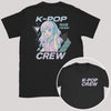 K-Pop Crew Pastel Pop - K-Pop Graphic Printed T-Shirt