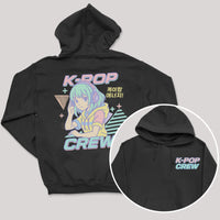 K-Pop Crew Pastel Style - K-Pop Graphic Printed Hoodie
