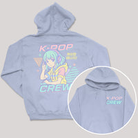 K-Pop Crew Pastel Style - K-Pop Graphic Printed Hoodie
