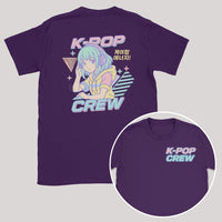 K-Pop Crew Pastel Style - K-Pop Graphic Printed T-Shirt