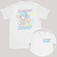 K-Pop Crew Pastel Style - K-Pop Graphic Printed T-Shirt
