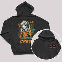 K-Pop Crew Electric Style - K-Pop Graphic Printed Hoodie