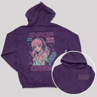 K-Pop Crew Bubblegum Beats Style - K-Pop Graphic Printed Hoodie